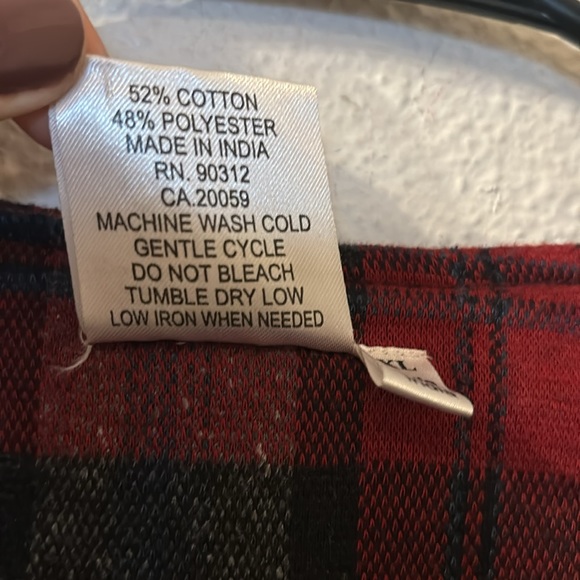 Parsley and Sage plaid bomber jacket size XL - Picture 3 of 4